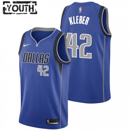 NBA Børn Trøje Dallas Mavericks Maximilian Kleber 42 2022-23 Nike Icon Edition Swingman